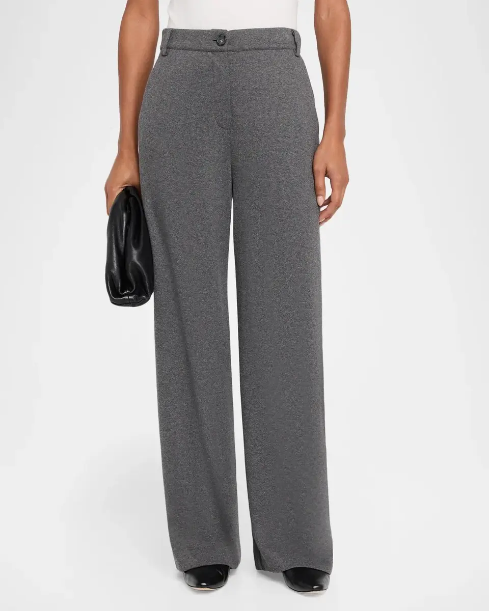 Weekend Max Mara Orata Straight-Leg Jacquard Jersey Trousers | Thumbnail 4 Weekend Max Mara Orata Straight-Leg Jacquard Jersey Trousers | Thumbnail 4