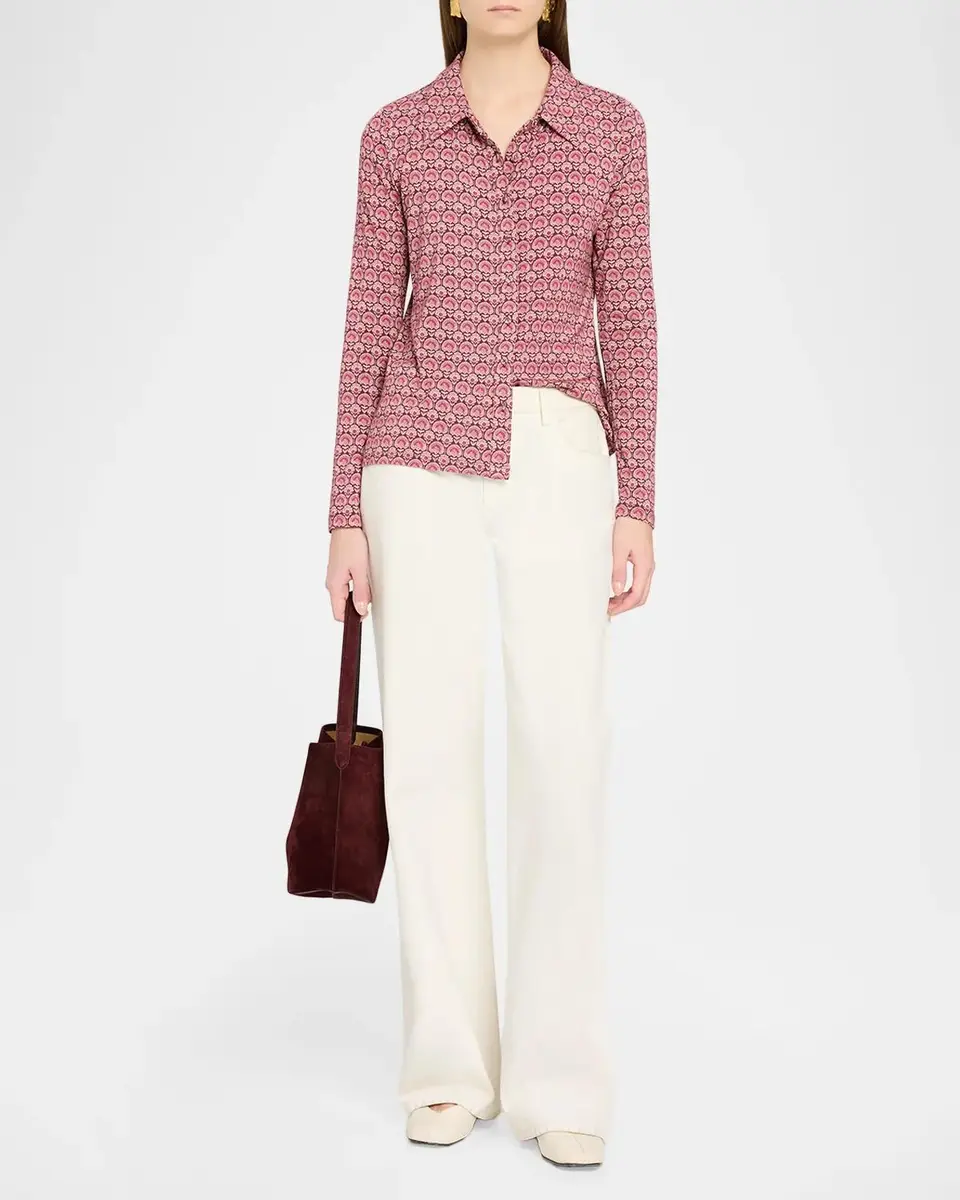 Johnny Was The Janie Floral-Print Favorite Shirt | Thumbnail 2 Johnny Was The Janie Floral-Print Favorite Shirt | Thumbnail 2