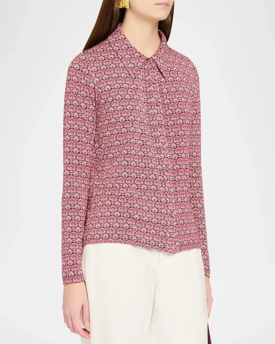 Johnny Was The Janie Floral-Print Favorite Shirt | Thumbnail 4 Johnny Was The Janie Floral-Print Favorite Shirt | Thumbnail 4