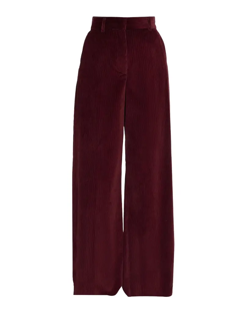 Tania Wide-Leg Cotton Corduroy Trousers Tania Wide-Leg Cotton Corduroy Trousers