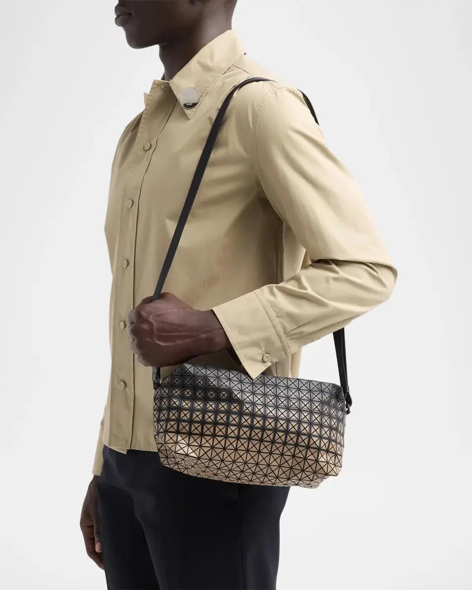 Bao Bao Issey Miyake Gradual Geometric Saddle Bag | Thumbnail 2 Bao Bao Issey Miyake Gradual Geometric Saddle Bag | Thumbnail 2