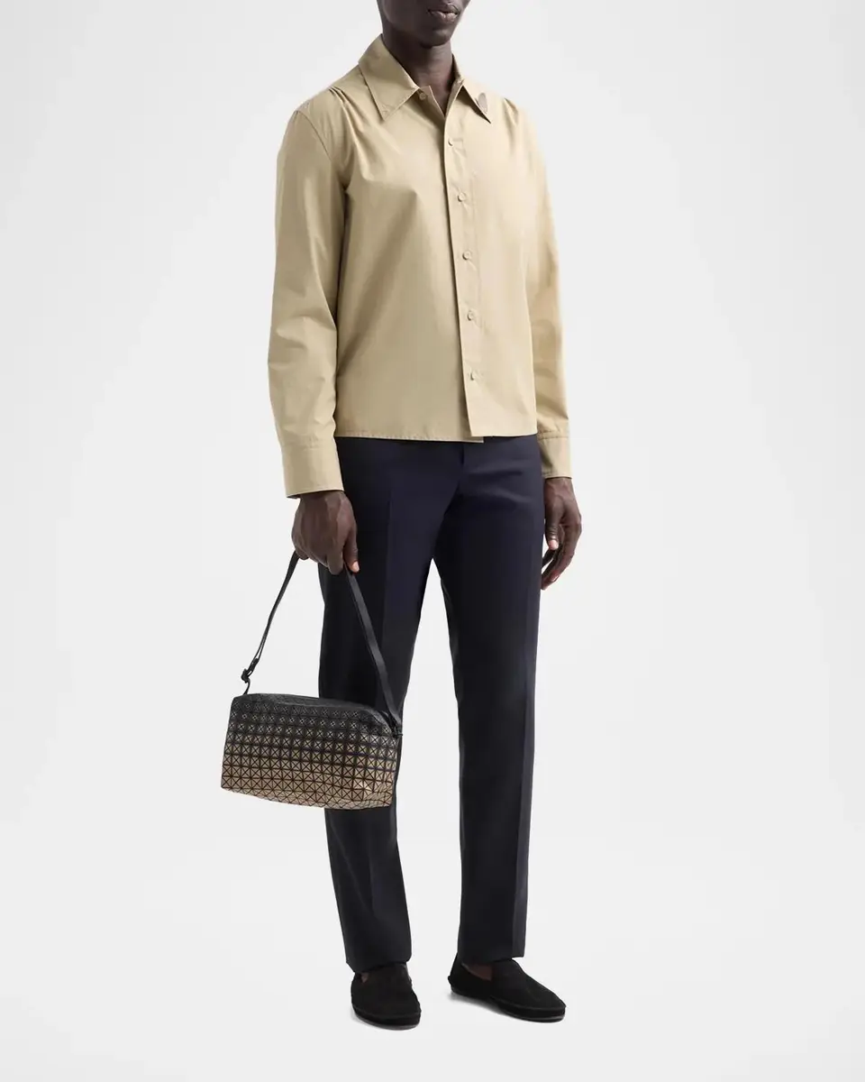 Bao Bao Issey Miyake Gradual Geometric Saddle Bag | Thumbnail 5 Bao Bao Issey Miyake Gradual Geometric Saddle Bag | Thumbnail 5