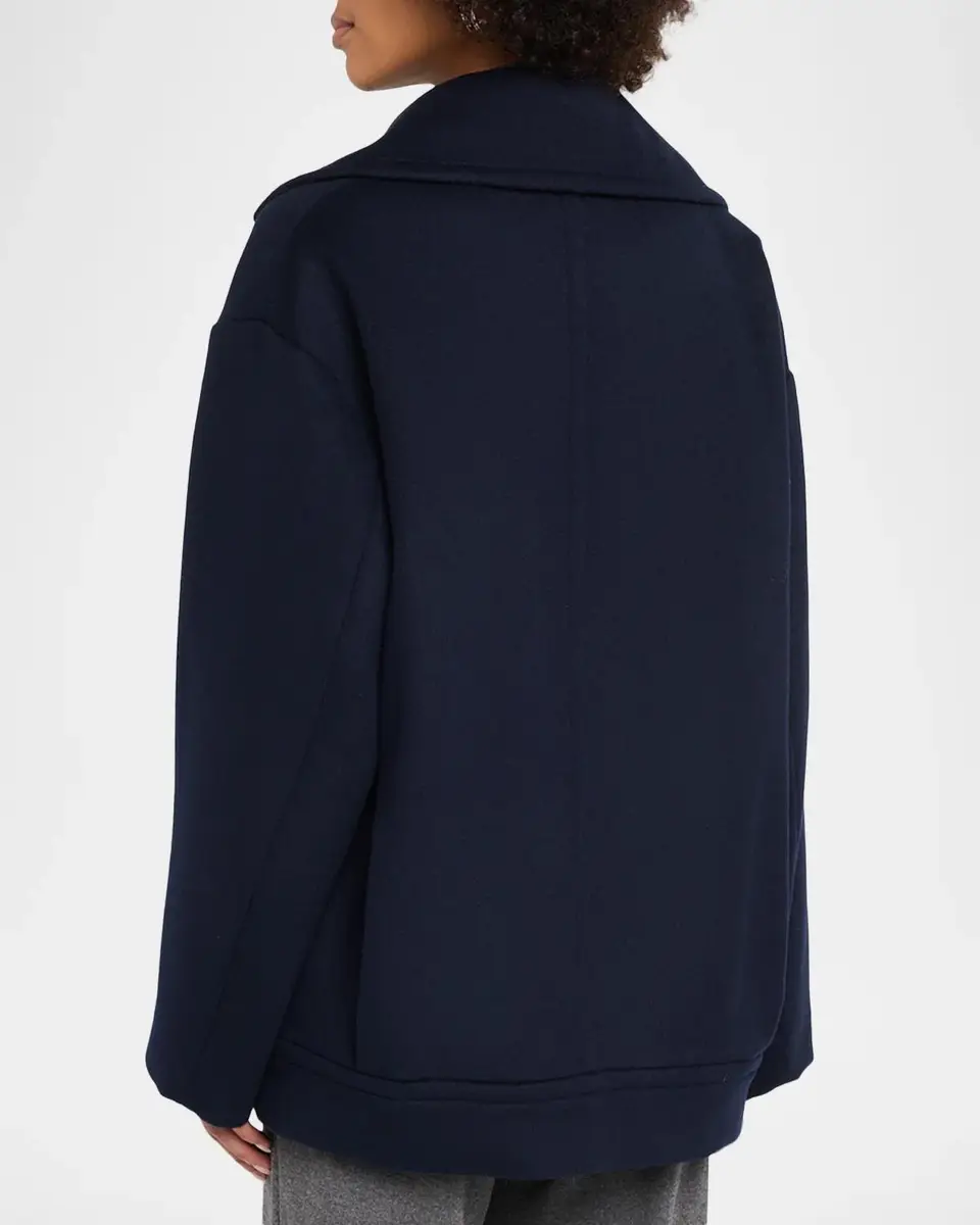 Weekend Max Mara Alpe Double-Sided Wool Peacoat | Thumbnail 3 Weekend Max Mara Alpe Double-Sided Wool Peacoat | Thumbnail 3