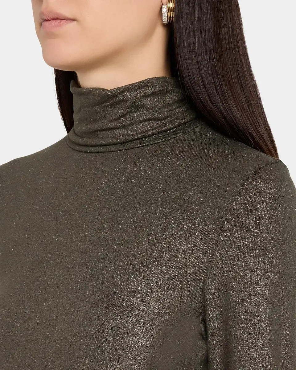 MAJESTIC FILATURES Soft Touch Metallic Crewneck Top | Thumbnail 5 MAJESTIC FILATURES Soft Touch Metallic Crewneck Top | Thumbnail 5