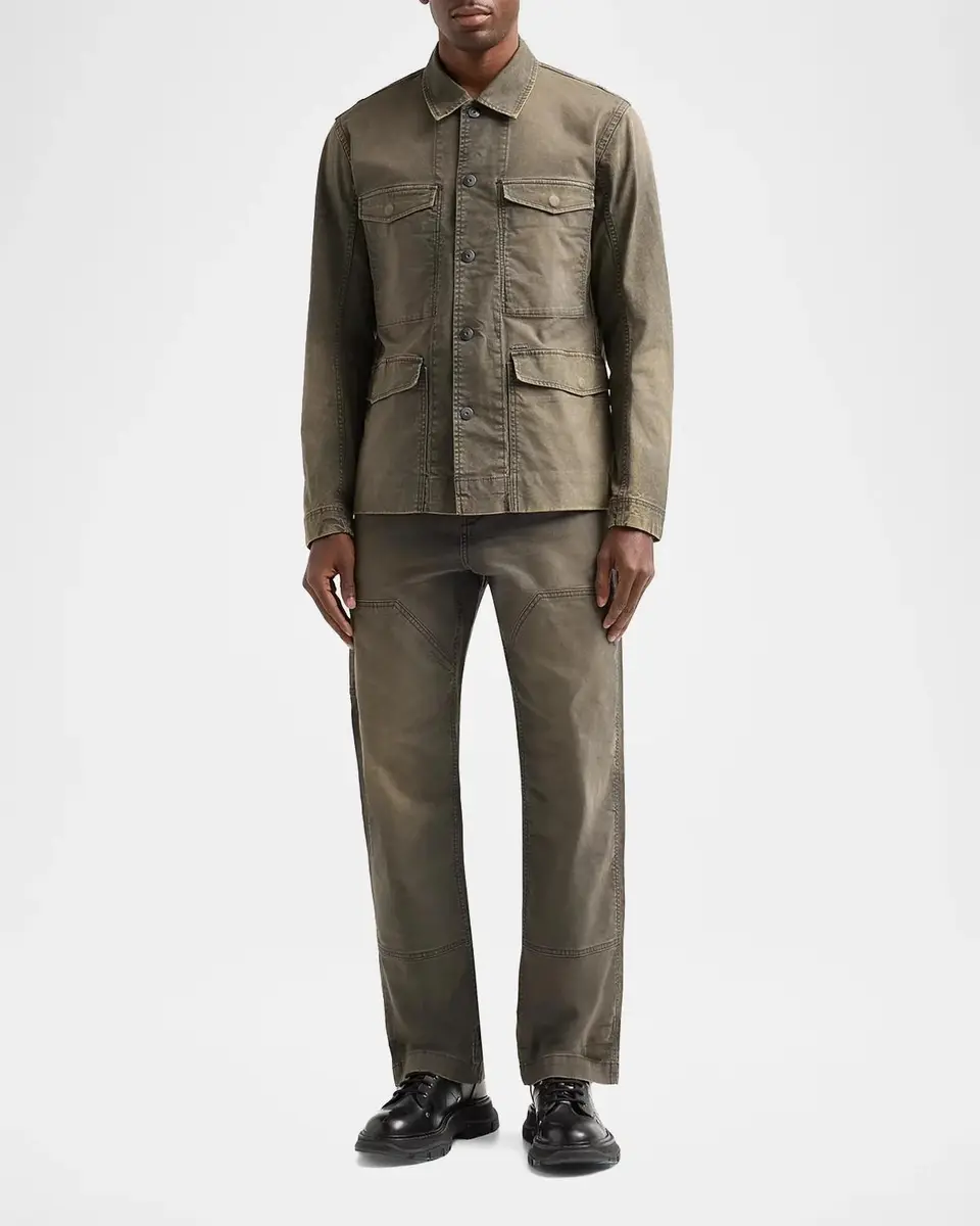 G-Star 4-Pocket Cotton Twill Overshirt | Thumbnail 2 G-Star 4-Pocket Cotton Twill Overshirt | Thumbnail 2