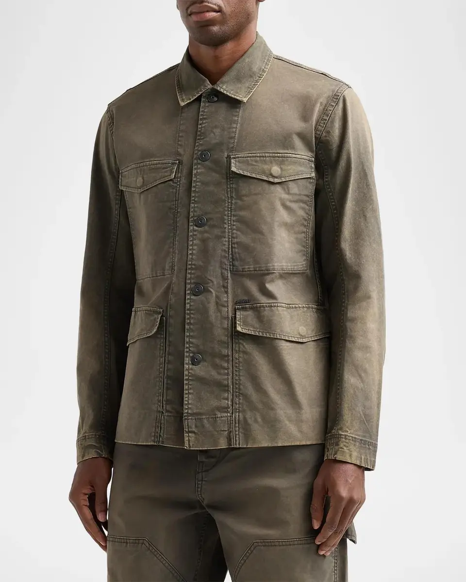 G-Star 4-Pocket Cotton Twill Overshirt | Thumbnail 4 G-Star 4-Pocket Cotton Twill Overshirt | Thumbnail 4