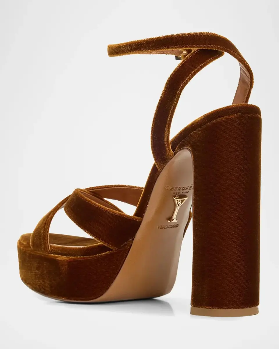 Retrofête Melodia 130MM Leather Platform Sandals | Thumbnail 2