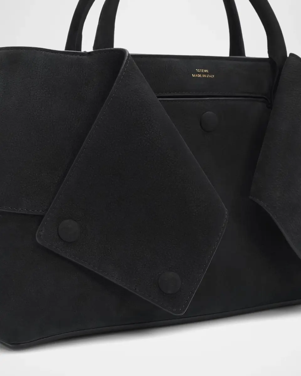 TOTEME Medium Belted Suede Tote Bag | Thumbnail 6 TOTEME Medium Belted Suede Tote Bag | Thumbnail 6