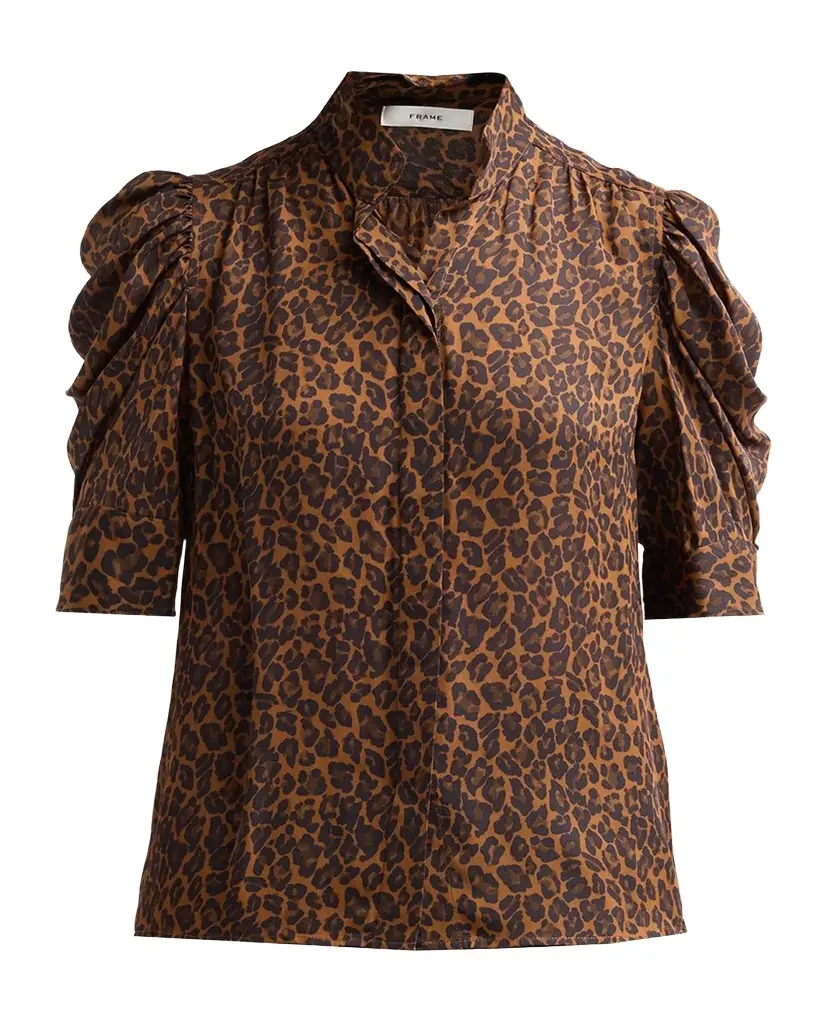The Gillian Leopard Print Top