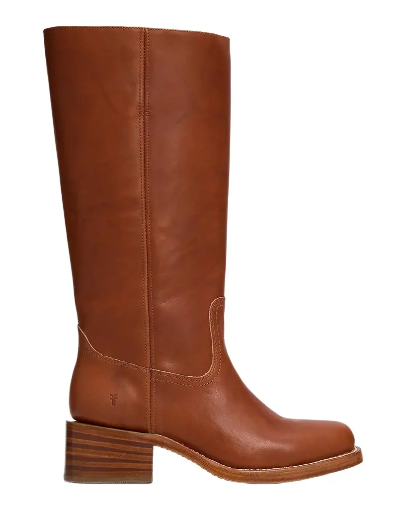 Frye Campus 14L Leather Wide Calf Boots