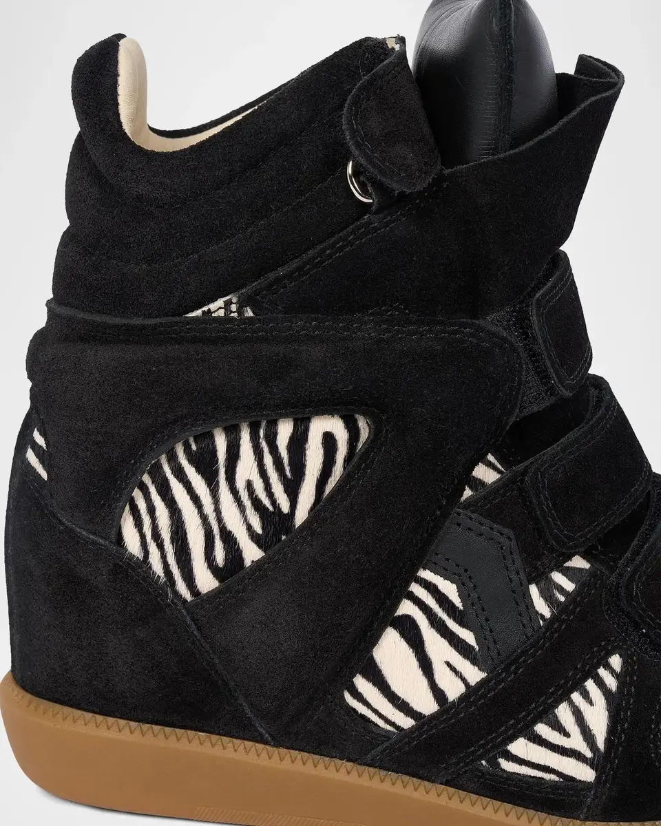 Isabel Marant Bekett Ring 50MM Suede High-Top Sneakers | Thumbnail 5