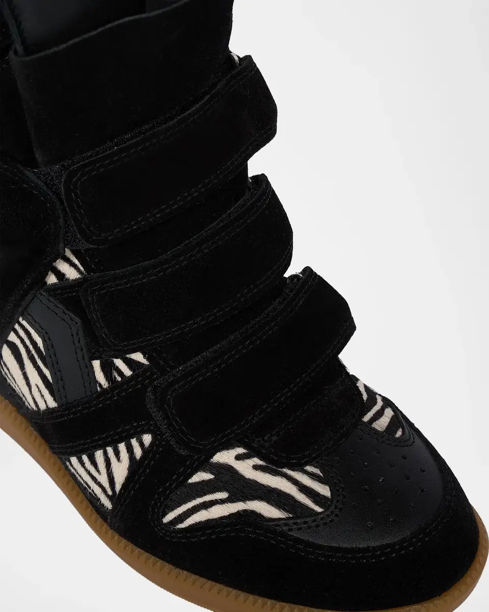 Isabel Marant Bekett Ring 50MM Suede High-Top Sneakers | Thumbnail 7