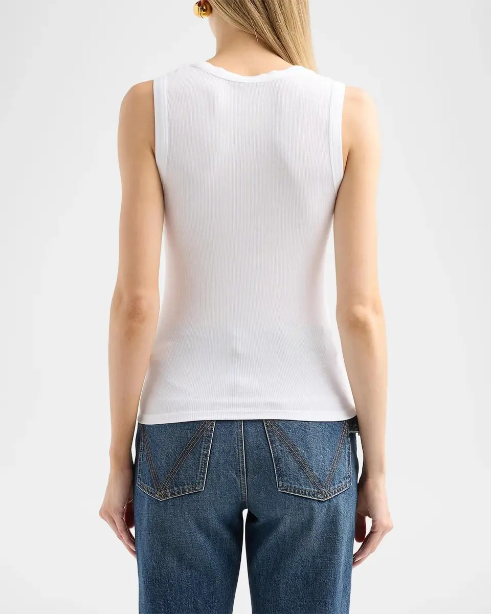 MAJESTIC FILATURES Soft Touch Rib Knit Tank Top | Thumbnail 3 MAJESTIC FILATURES Soft Touch Rib Knit Tank Top | Thumbnail 3