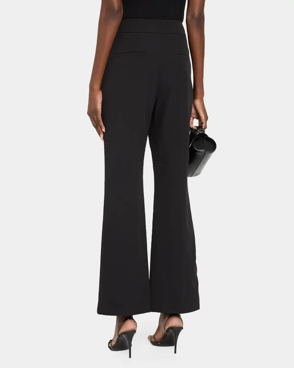 Elie Tahari Margaret Embellished-Trim Trousers | Thumbnail 3
