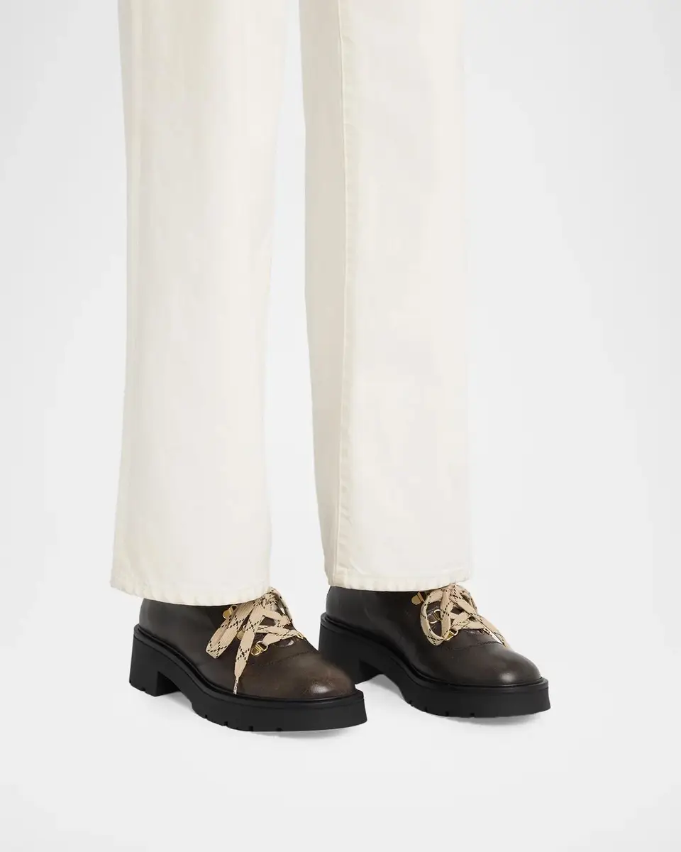 Stuart Weitzman Ren Shearling-Lined Leather Hiker Boots | Thumbnail 2