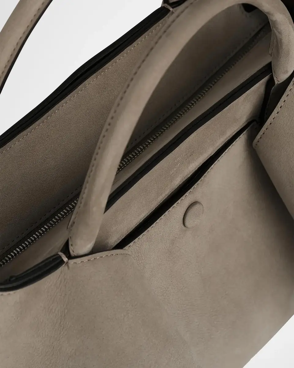 TOTEME Small Mercer Suede Tote Bag | Thumbnail 6 TOTEME Small Mercer Suede Tote Bag | Thumbnail 6