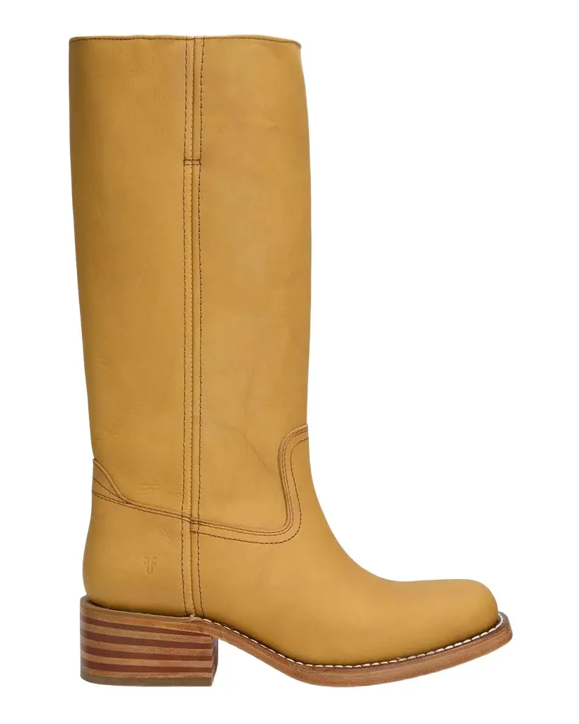 Frye Campus 14L Leather Wide Calf Boots