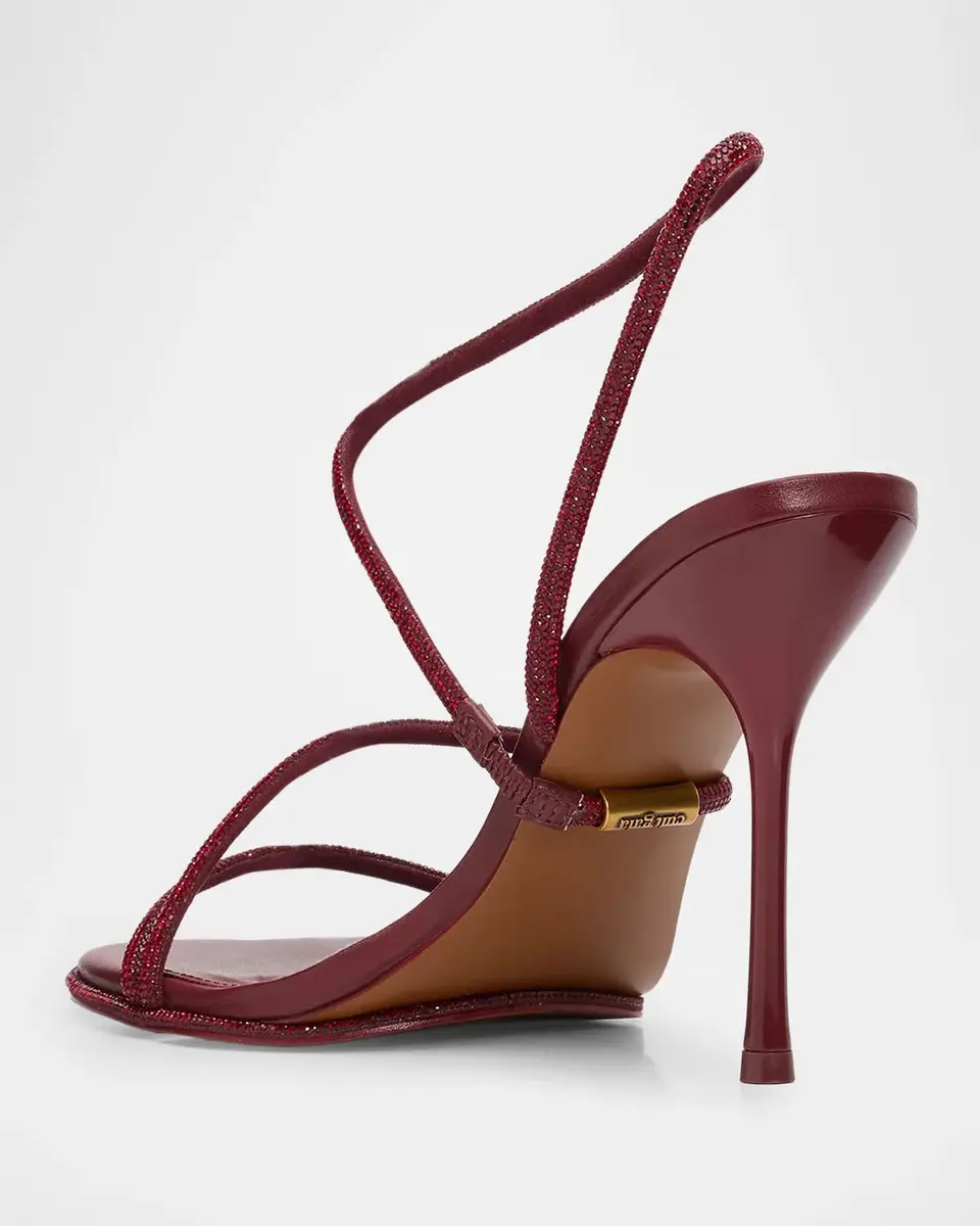 Cult Gaia 105mm Candace Pave Crystal Sandals | Thumbnail 4 Cult Gaia 105mm Candace Pave Crystal Sandals | Thumbnail 4
