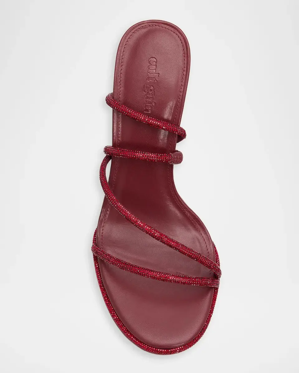 Cult Gaia 105mm Candace Pave Crystal Sandals | Thumbnail 5 Cult Gaia 105mm Candace Pave Crystal Sandals | Thumbnail 5