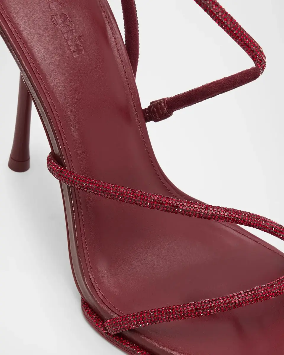 Cult Gaia 105mm Candace Pave Crystal Sandals | Thumbnail 6 Cult Gaia 105mm Candace Pave Crystal Sandals | Thumbnail 6