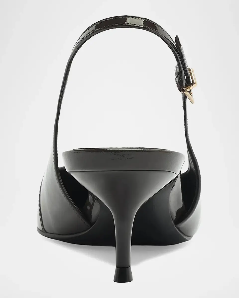 Schutz Paola 65MM Patent Leather Slingback Pumps | Thumbnail 4 Schutz Paola 65MM Patent Leather Slingback Pumps | Thumbnail 4
