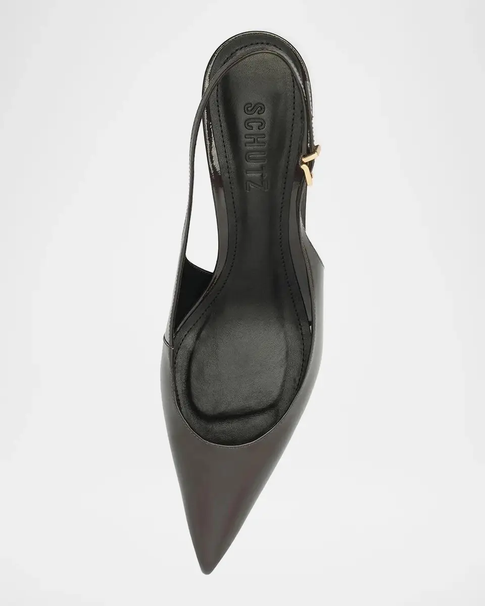 Schutz Paola 65MM Patent Leather Slingback Pumps | Thumbnail 6 Schutz Paola 65MM Patent Leather Slingback Pumps | Thumbnail 6