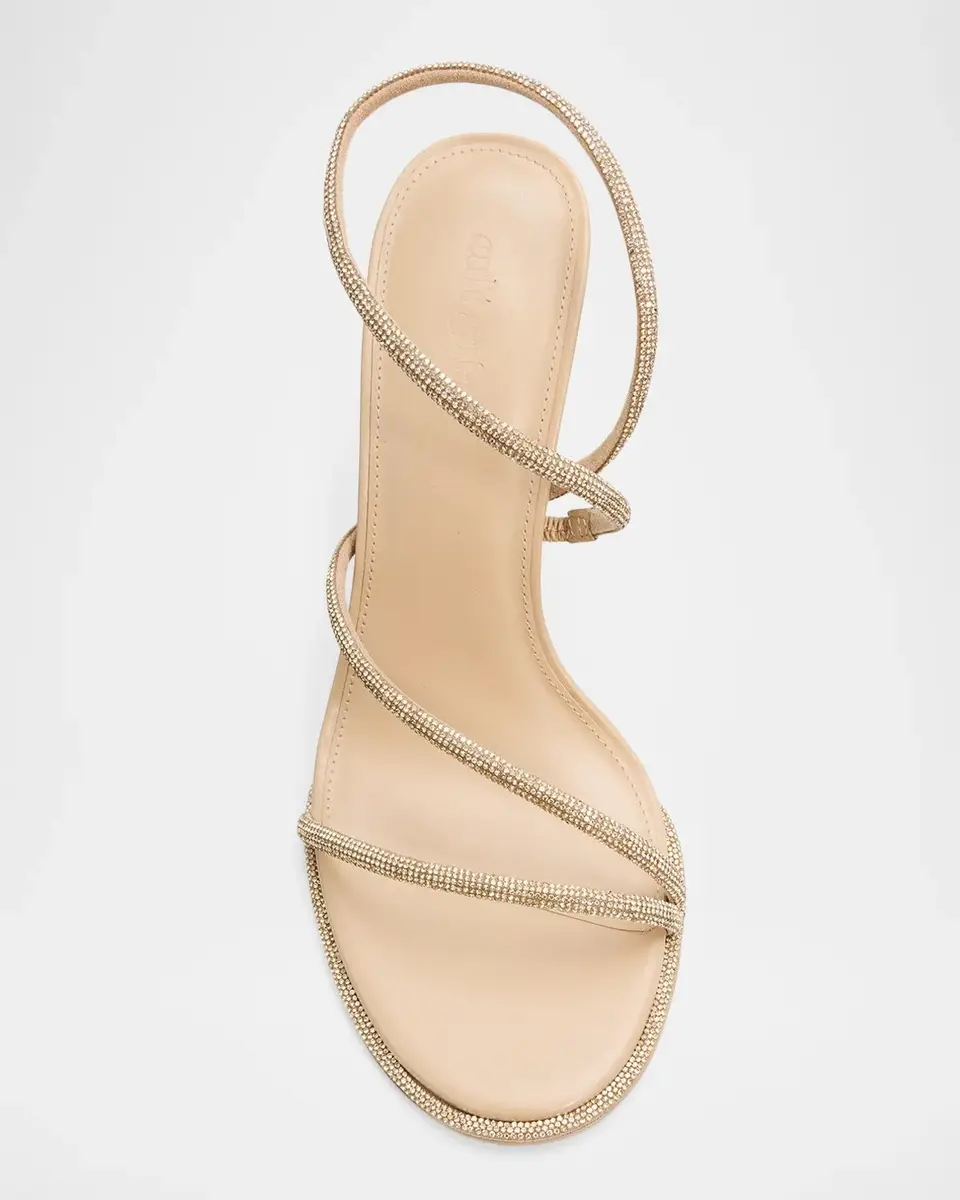 Cult Gaia 105mm Candace Pave Crystal Sandals | Thumbnail 3 Cult Gaia 105mm Candace Pave Crystal Sandals | Thumbnail 3