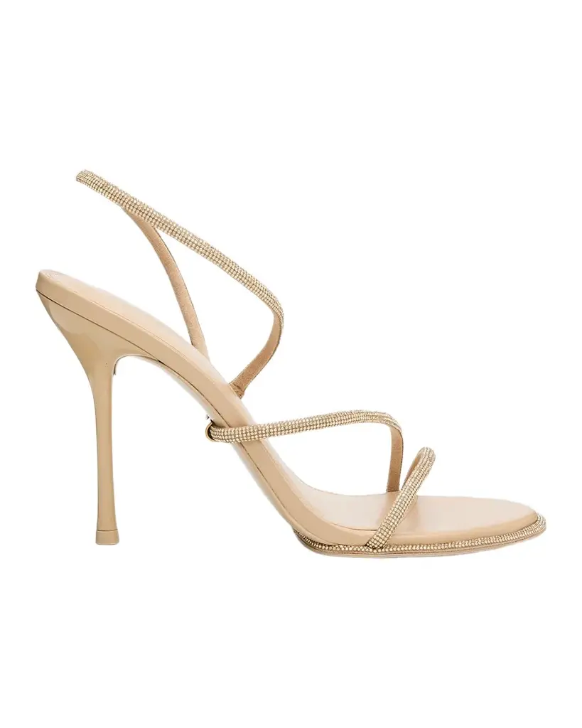 Cult Gaia 105mm Candace Pave Crystal Sandals