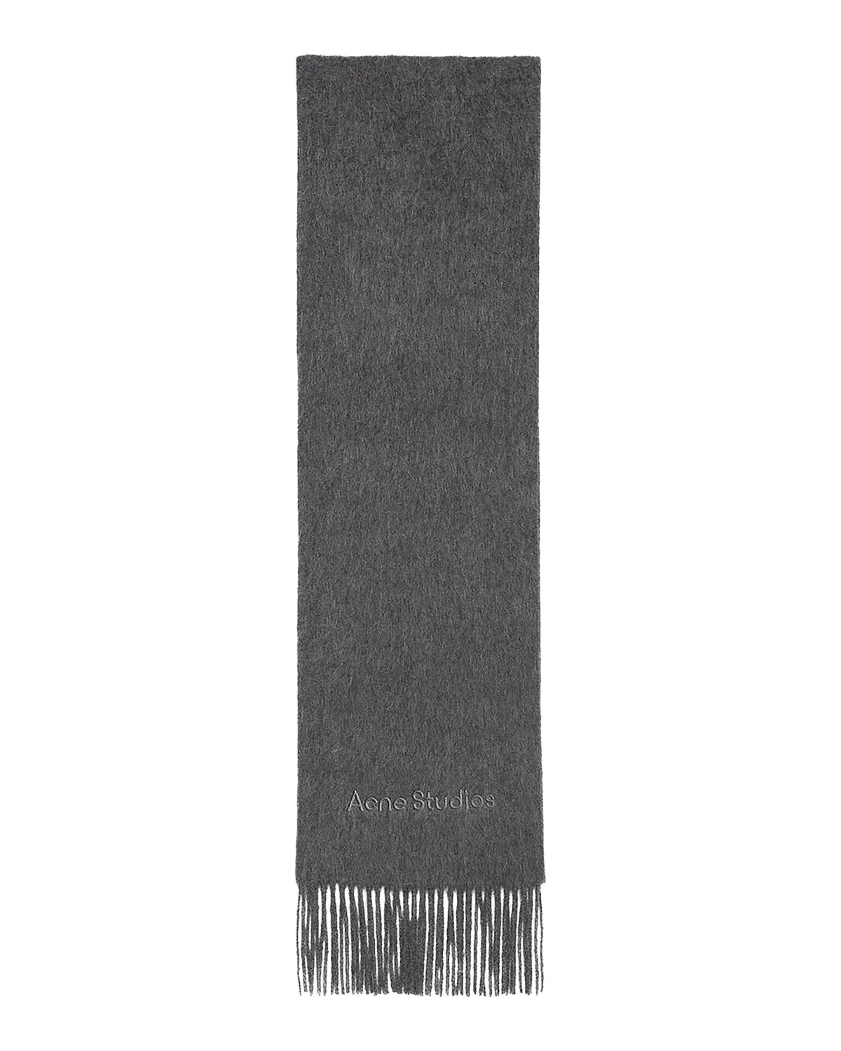 Acne Studios Vinnie Alpaca-Wool Fringe Scarf