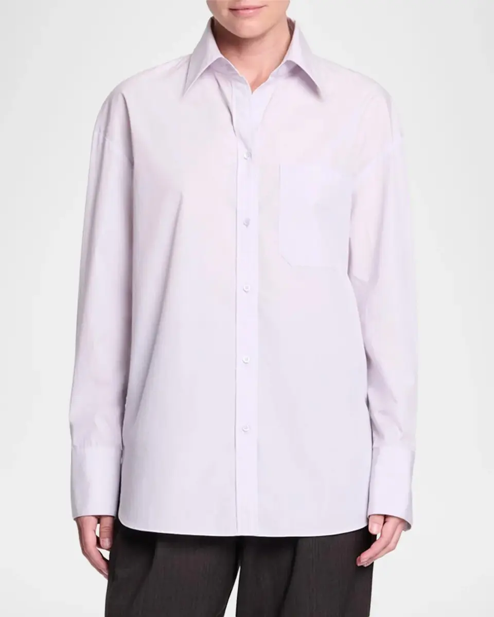 TWP Big Joe Cotton Button-Front Shirt | Thumbnail 4 TWP Big Joe Cotton Button-Front Shirt | Thumbnail 4