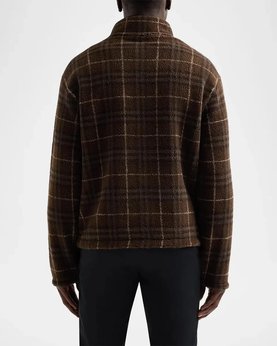 Burberry Fairfax Check Funnel Neck Jacket | Thumbnail 3