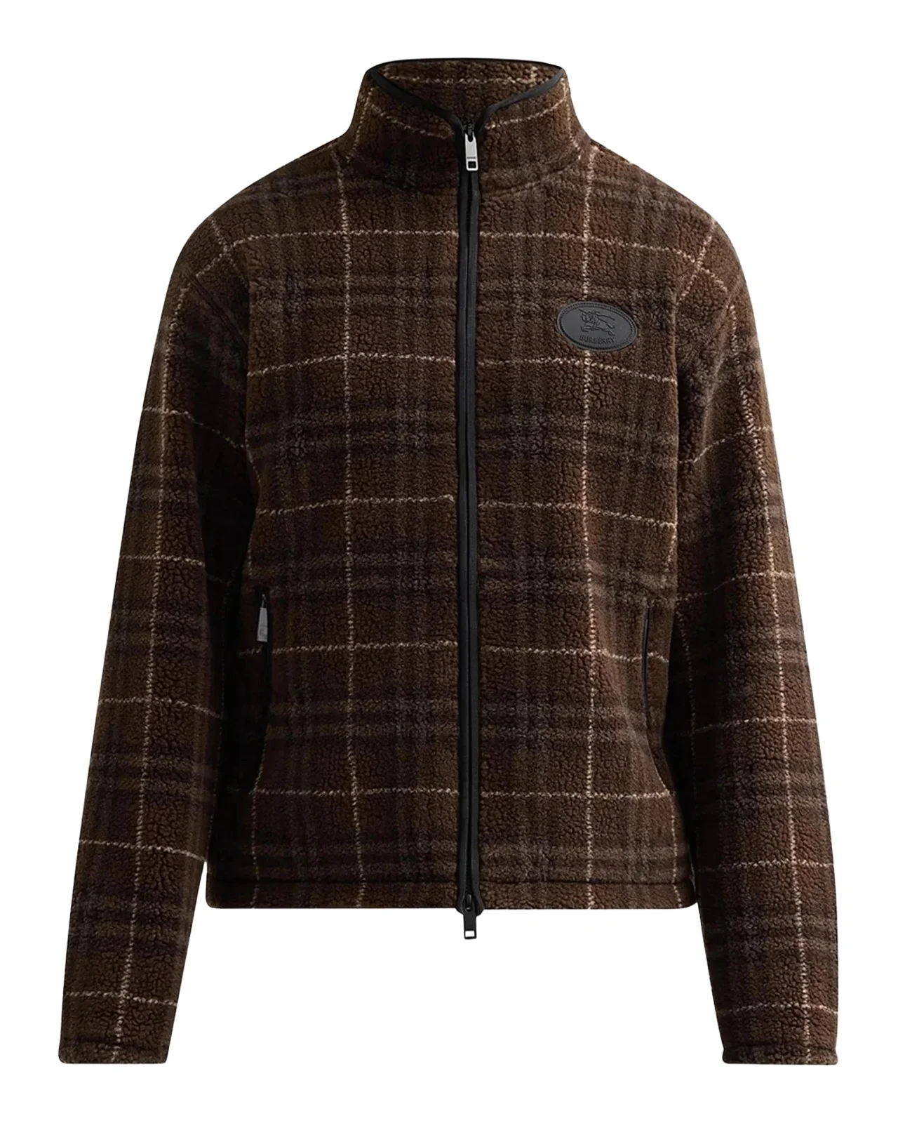 Fairfax Check Funnel Neck Jacket