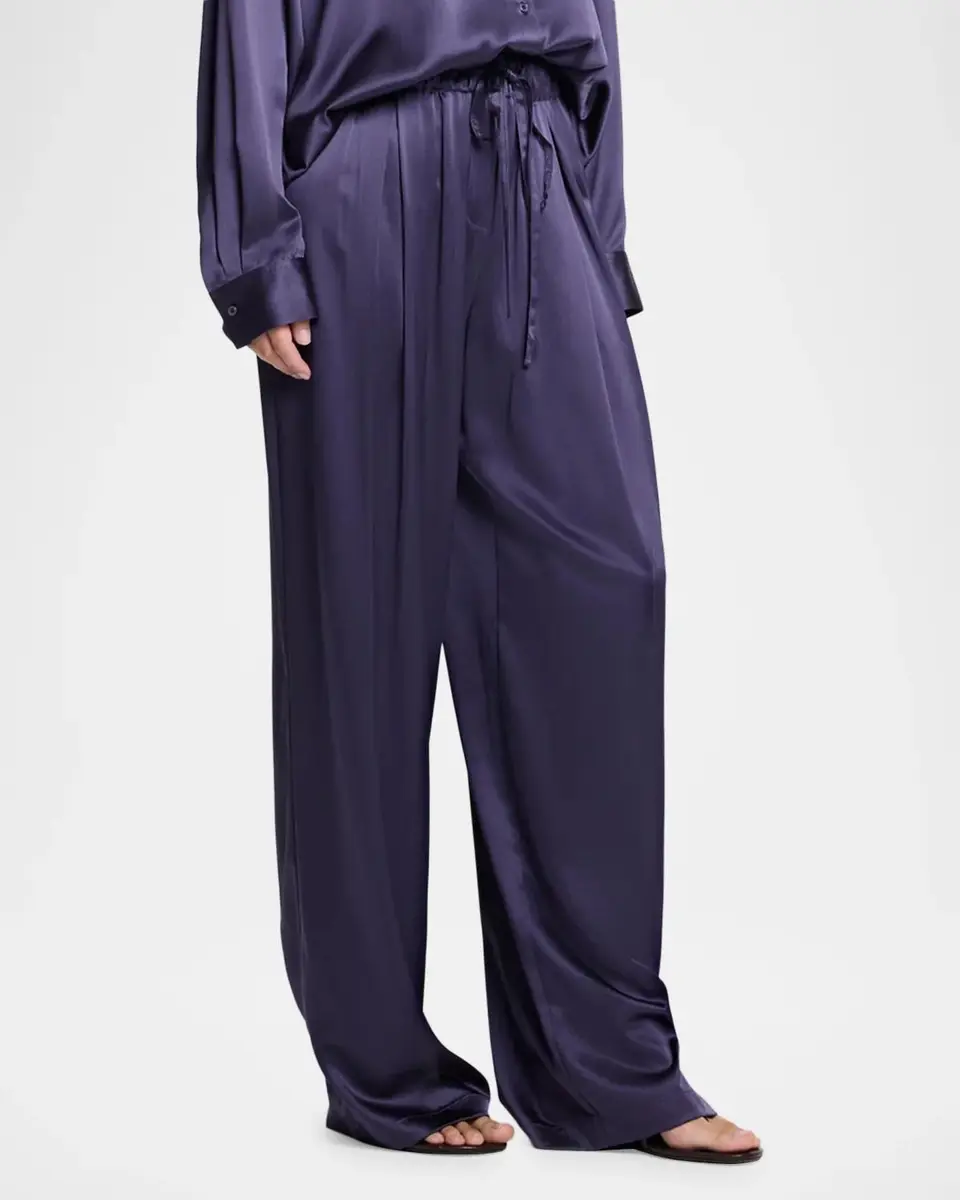TWP PJ Satin Pants | Thumbnail 4