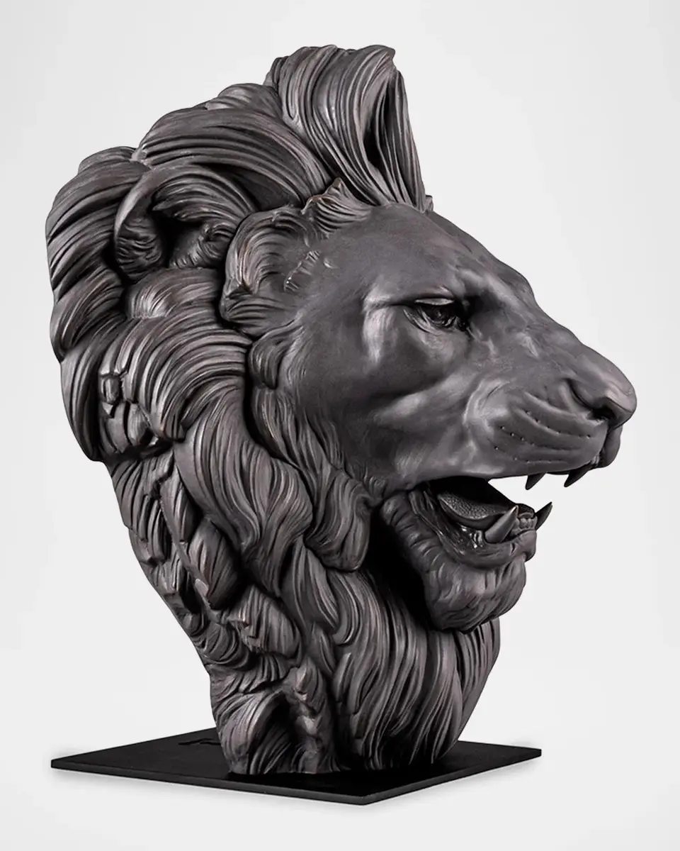 Lladro Leo Porcelain Bust | Thumbnail 3