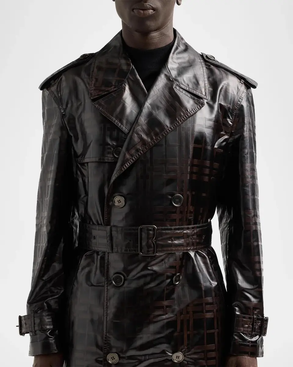 Burberry Ludlow Check Trench Coat | Thumbnail 5 Burberry Ludlow Check Trench Coat | Thumbnail 5