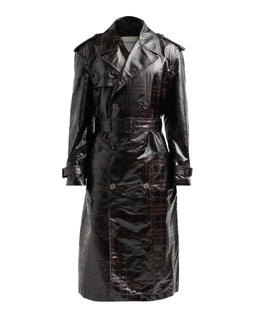 Burberry Ludlow Check Trench Coat