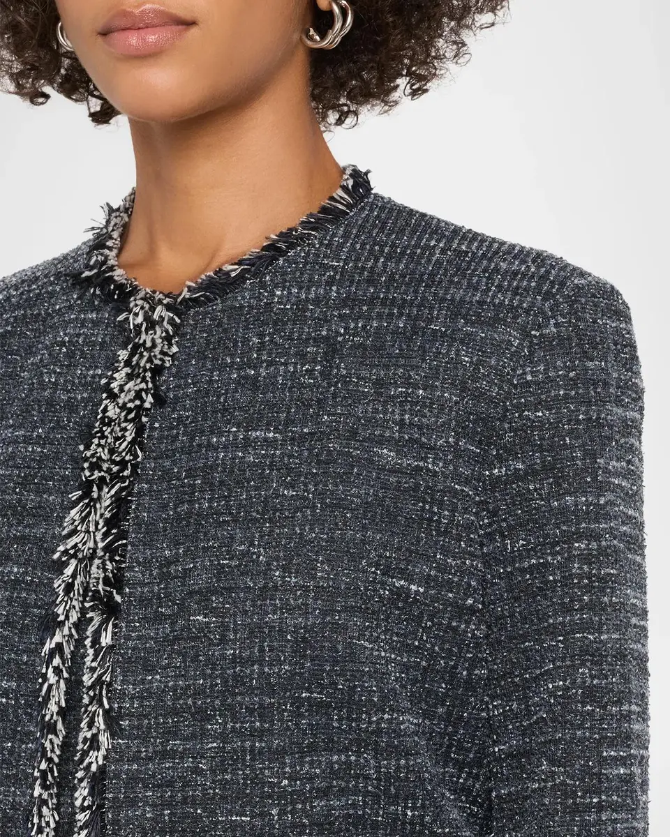 Weekend Max Mara Faro Fringed Boucle Jersey Jacket | Thumbnail 5 Weekend Max Mara Faro Fringed Boucle Jersey Jacket | Thumbnail 5