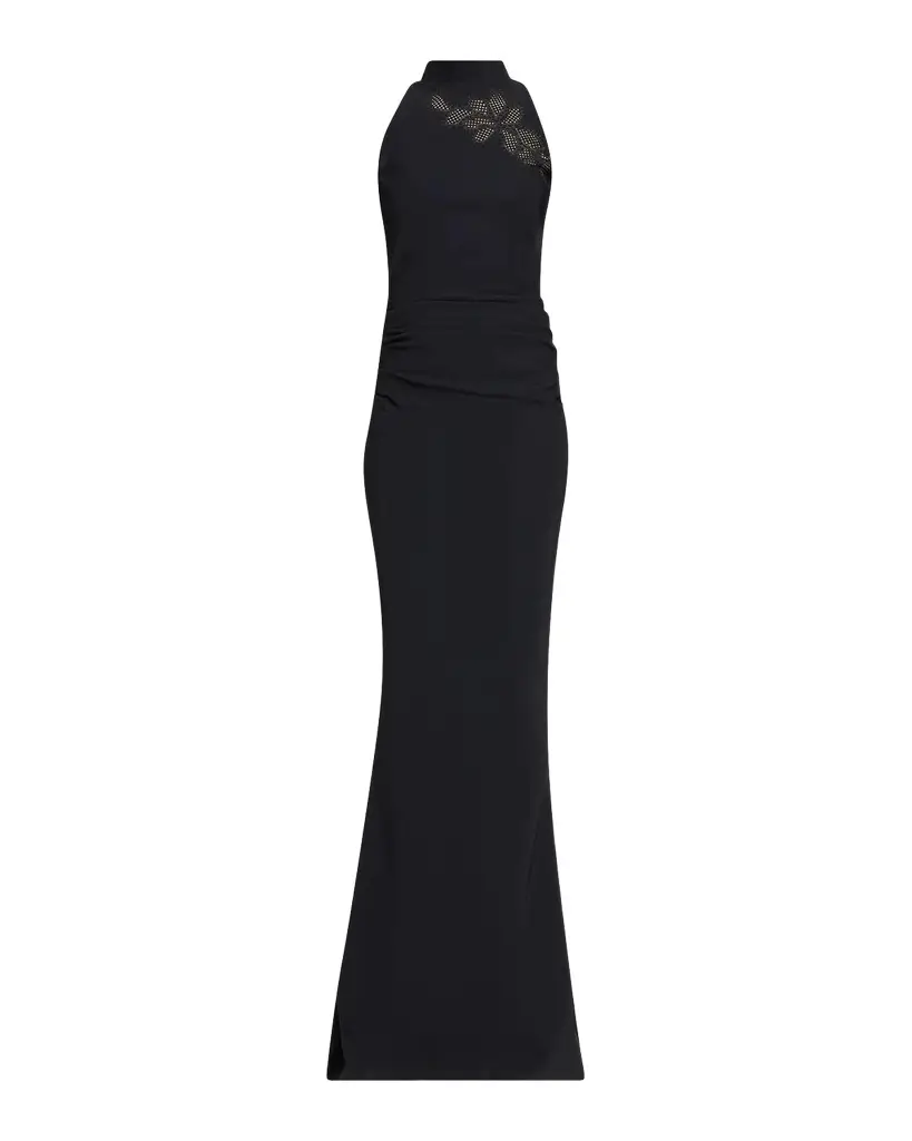 Nimby Embroidered Mock-Neck Mermaid Gown Nimby Embroidered Mock-Neck Mermaid Gown