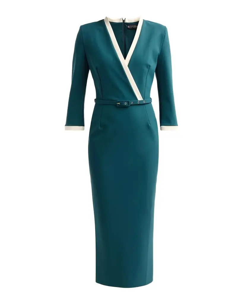 Arun Tie-Waist Midi Dress Arun Tie-Waist Midi Dress