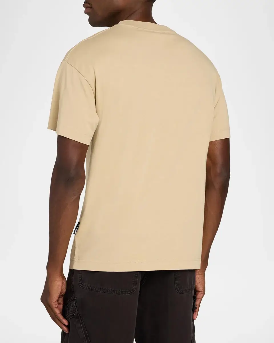 Palm Angels Men's Neck-Logo Crewneck T-Shirt | Thumbnail 3 Palm Angels Men's Neck-Logo Crewneck T-Shirt | Thumbnail 3