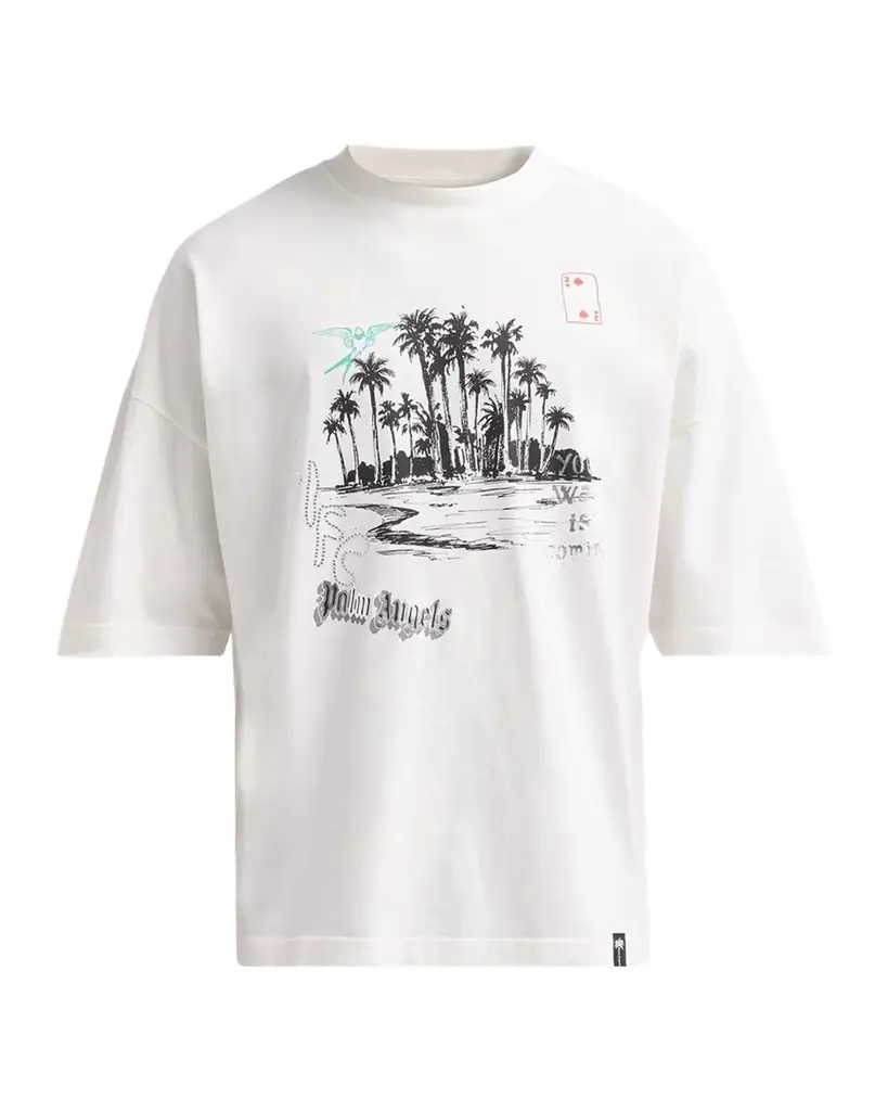 Palm Angels Men's Palm Life Graphic T-Shirt