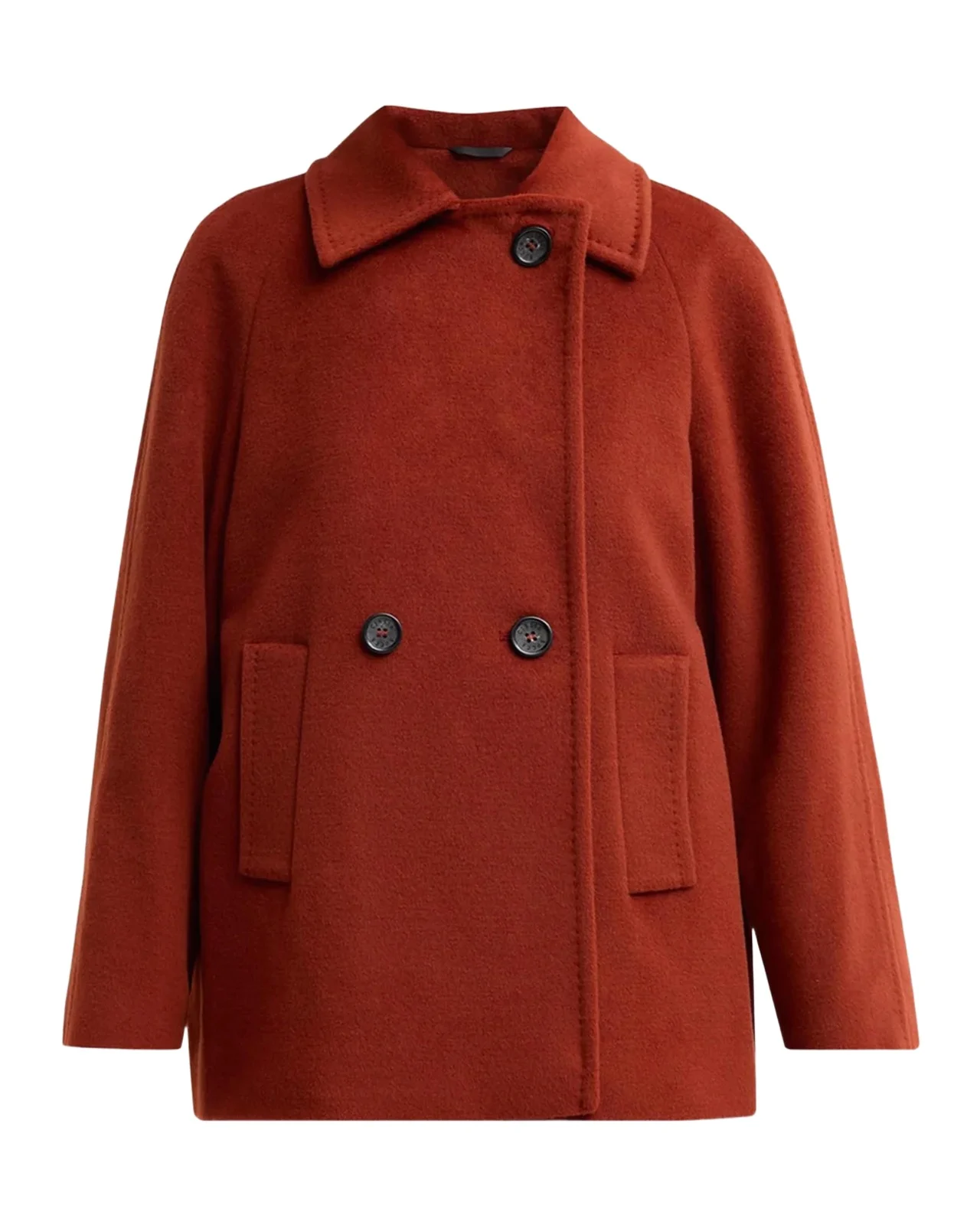 Cinzia Rocca Virgin Wool Double-Breasted Jacket