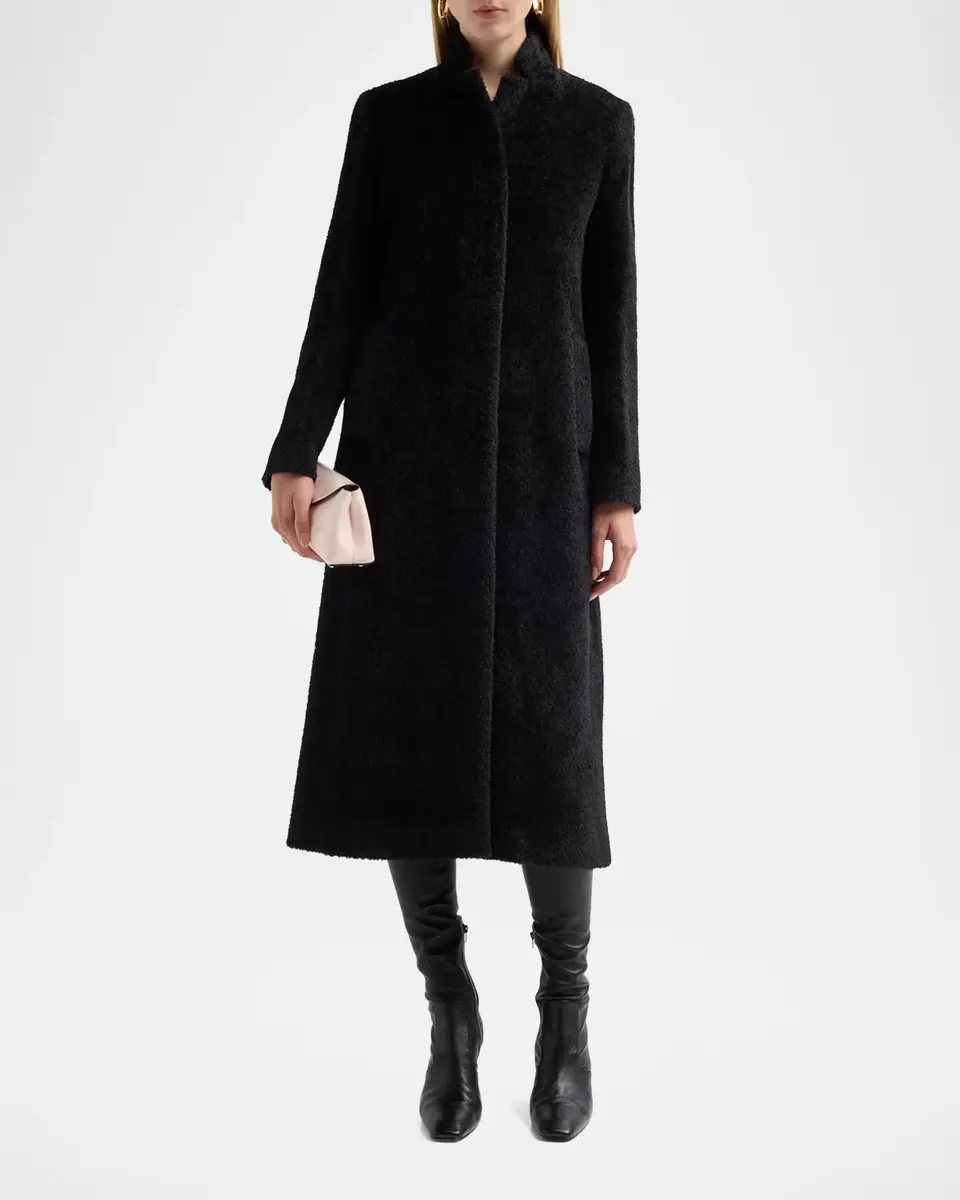 Cinzia Rocca Icons Wool & Alpaca-Blend Longline Coat | Thumbnail 2 Cinzia Rocca Icons Wool & Alpaca-Blend Longline Coat | Thumbnail 2
