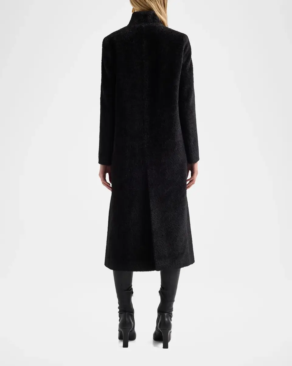 Cinzia Rocca Icons Wool & Alpaca-Blend Longline Coat | Thumbnail 3 Cinzia Rocca Icons Wool & Alpaca-Blend Longline Coat | Thumbnail 3