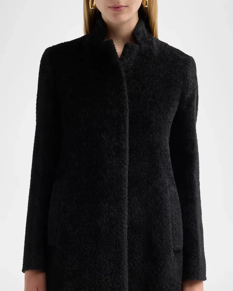 Cinzia Rocca Icons Wool & Alpaca-Blend Longline Coat | Thumbnail 5 Cinzia Rocca Icons Wool & Alpaca-Blend Longline Coat | Thumbnail 5