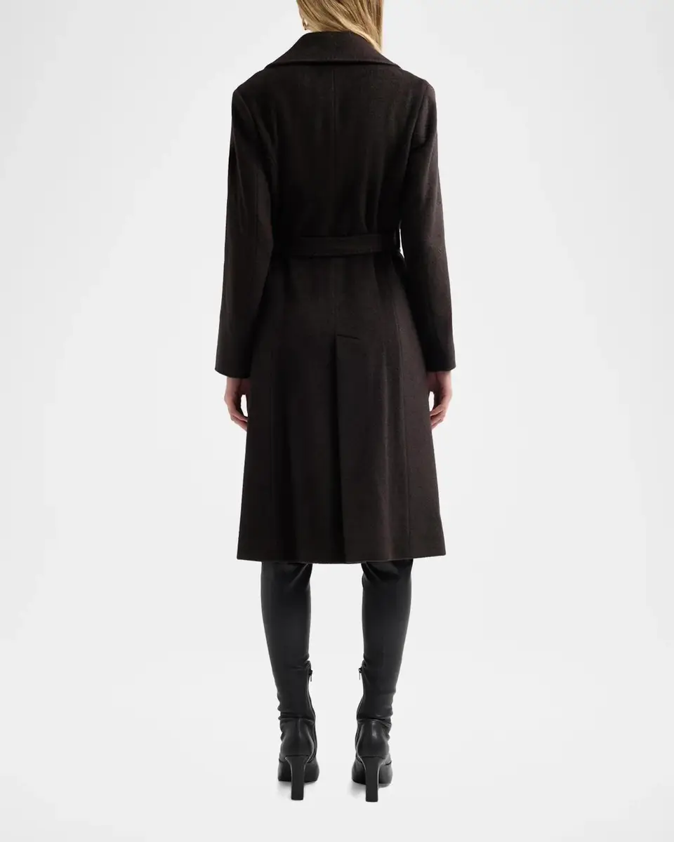Cinzia Rocca Icons Long Wrap Coat | Thumbnail 3 Cinzia Rocca Icons Long Wrap Coat | Thumbnail 3