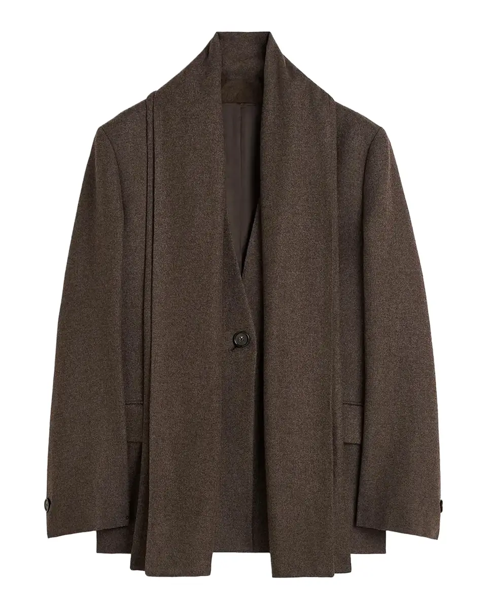 TOTEME Scarf Lapel Blazer | Thumbnail 2