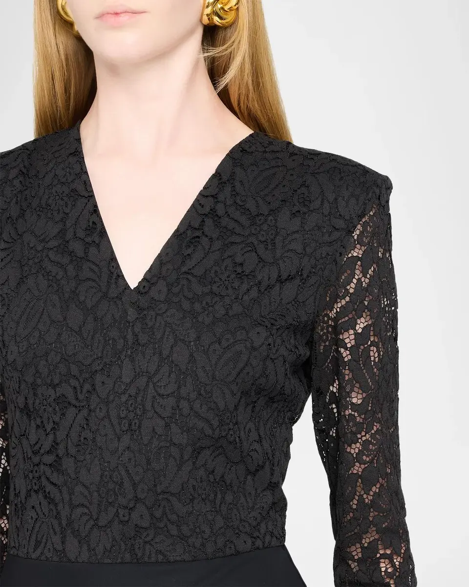 Chiara Boni La Petite Robe Maode Ruched Velvet Mermaid Gown | Thumbnail 5