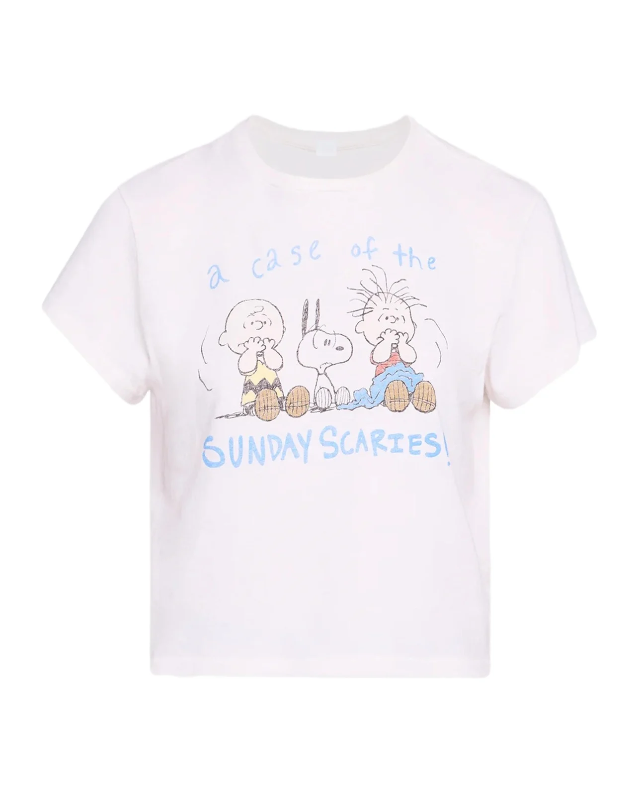 RE/DONE Sunday Scaries '50s Boxy Tee