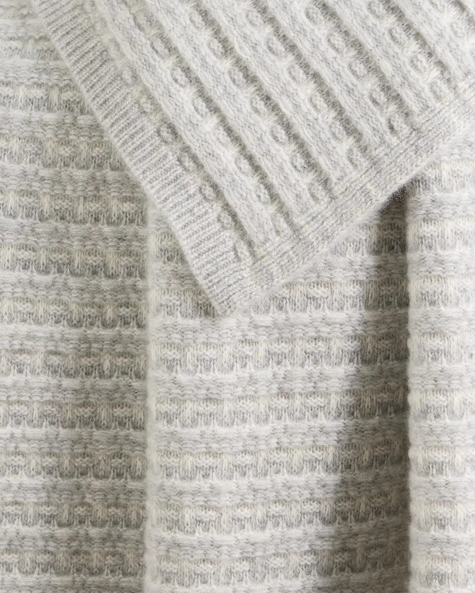 Sofia Cashmere Textured Cashmere Throw Blanket, 56" x 72" | Thumbnail 7 Sofia Cashmere Textured Cashmere Throw Blanket, 56" x 72" | Thumbnail 7